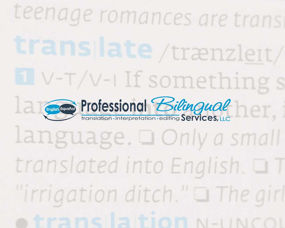 Professional Bilingual Services Logo